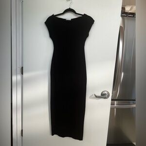 Black bodycon dress, Zara